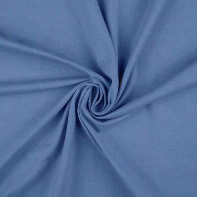 Farkunsininen anorakkikangas, polyesteri–puuvilla twill