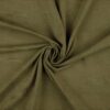 Anorakstof i khaki, twill i polyester og bomuld