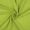 Anorakstof i limegrøn, twill i polyester og bomuld