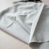 Anorakstof i lysegrå, twill i polyester og bomuld
