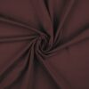Anorakstof i mahogni, twill i polyester og bomuld