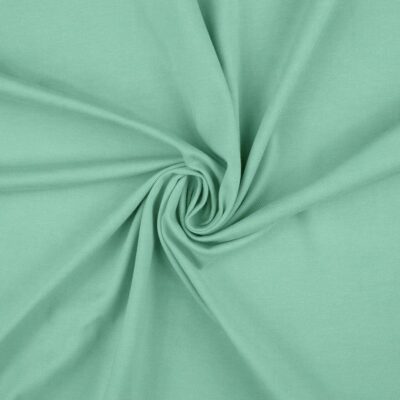 Anorakstof i mint, twill i polyester og bomuld