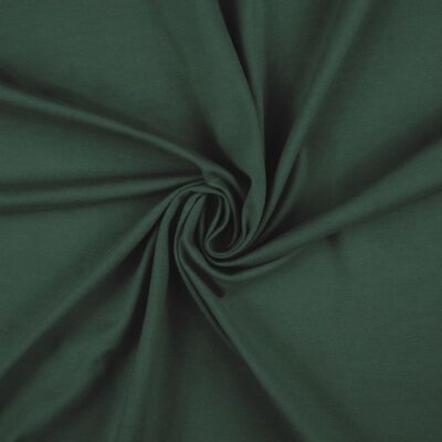 Anorakstof i mosgrøn, twill i polyester og bomuld