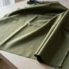 Oliivi anorakkikangas, polyesteri–puuvilla twill