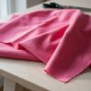 Pink anorakkikangas, polyesteri–puuvilla twill