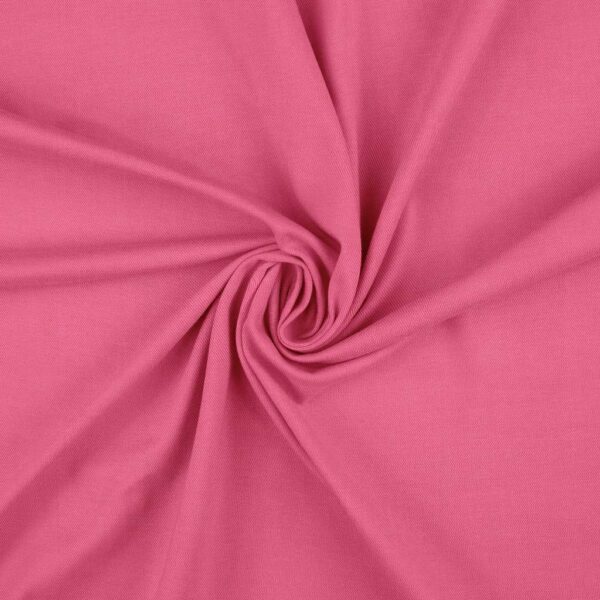 Pink anorakkikangas, polyesteri–puuvilla twill