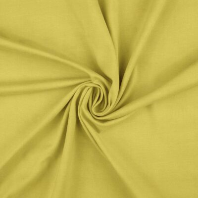 Anorakstof i sennep, twill i polyester og bomuld