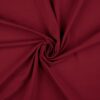 Anorakstof i vinrød, twill i polyester og bomuld
