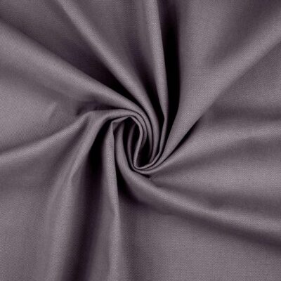 Canvas stof i antracit, 100 % bomuld