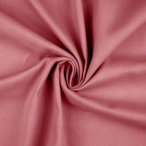 Canvas stof i gammelrosa, 100 % bomuld