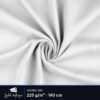 Canvas stof hvid fra Jydsk Stoflager