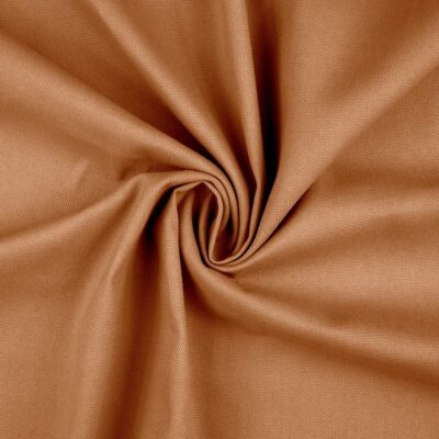 Canvas stof i karamel, 100 % bomuld