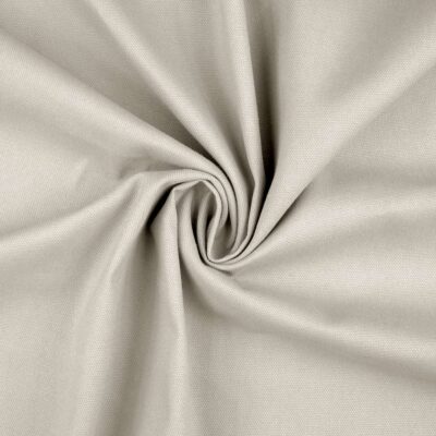 Canvas stof i lys sand, 100 % bomuld