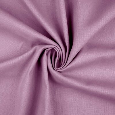 Canvas stof i mauve, 100 % bomuld
