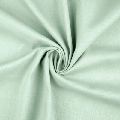 Canvas stof i mint, 100 % bomuld
