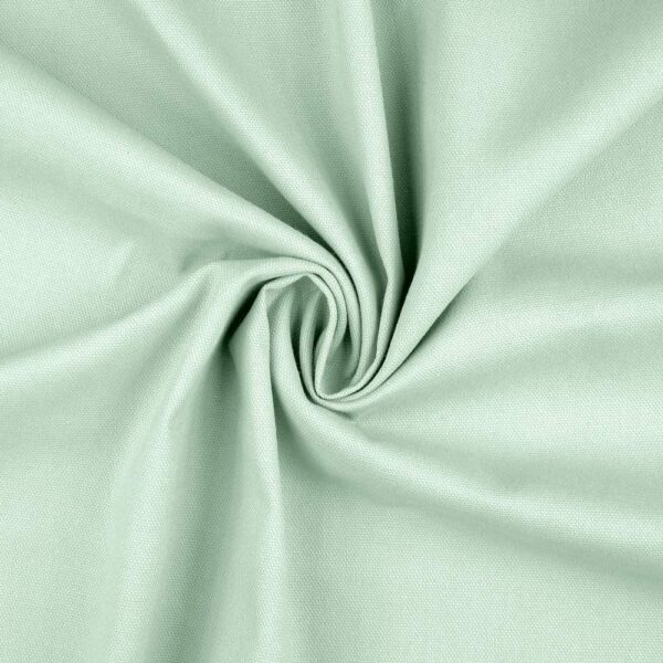 Canvas stof i mint, 100 % bomuld