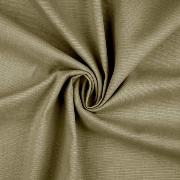 Olive canvas fabric, 100% cotton