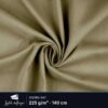 Canvas fabric in olive from Jydsk Stoflager