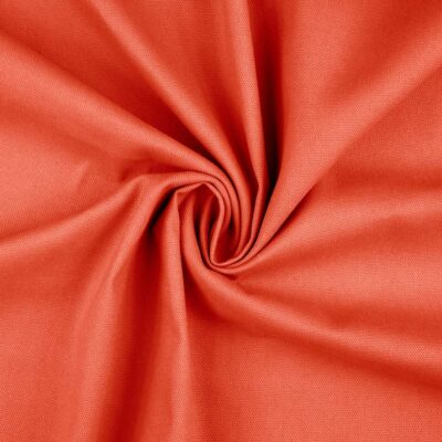 Canvas stof i orange, 100 % bomuld