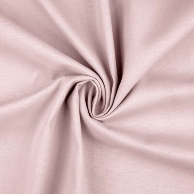 Canvas stof i lys rosa, 100 % bomuld