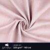 Canvas fabric in pale pink from Jydsk Stoflager
