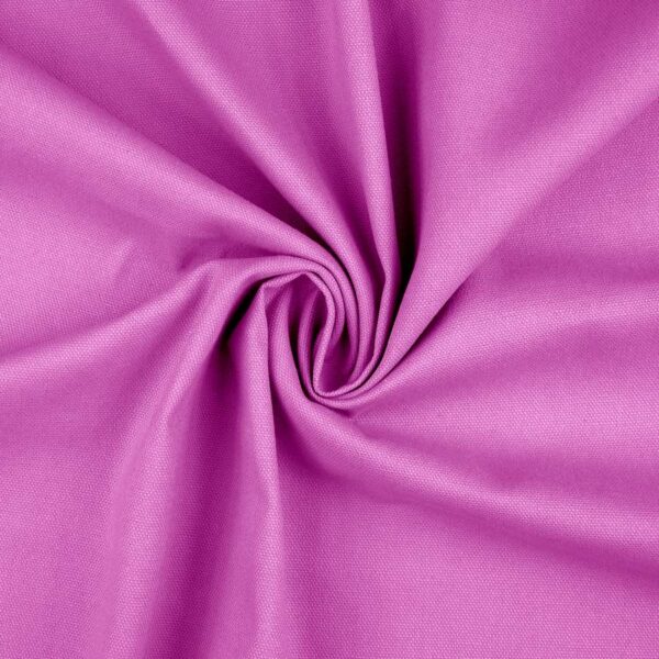 Canvas stof i fuchsia, 100 % bomuld