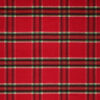 Woven wool red tartan checks 345 g/m² 150 cm