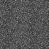 Black viscose jersey with white animal print for dresses and blouses