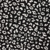 Detail of animal print on viscose jersey with 4-way stretch