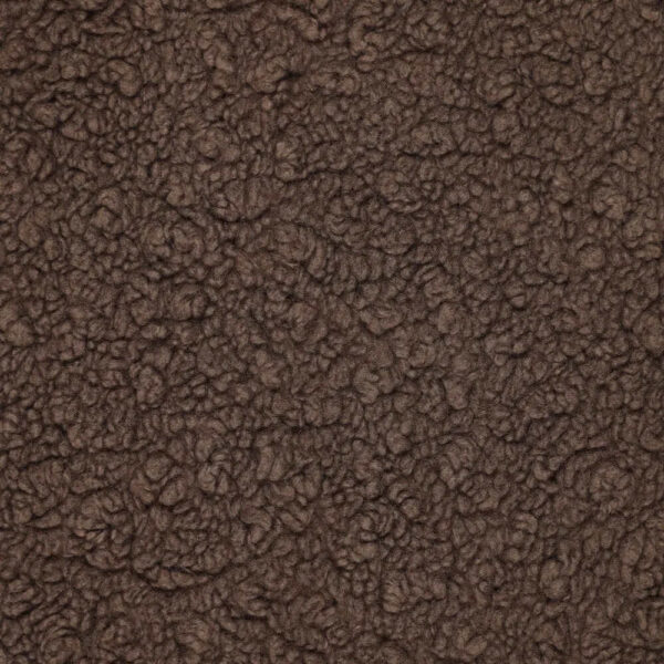 Brown teddy fabric 400 g/m² 150 cm width