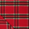 Checked wool fabric by the metre for jackets and overshirts