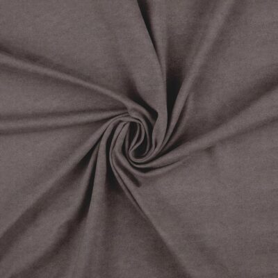 Faux suede in anthracite laid in soft folds