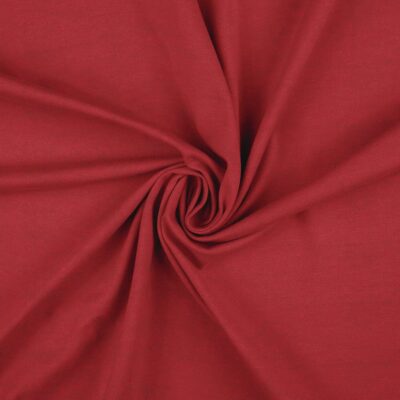 Faux suede in burgundy laid in soft folds