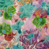 Floral quilt muslin 130 cm width – close-up of quilt structure