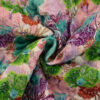 Quilted muslin with multicolour print – fabric wholesale