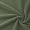 Khaki lambskin fleece in 100% polyester, 240 g/m²