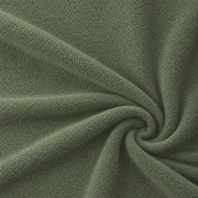 Khaki lammasfleece, 100% polyesteriä, 240 g/m²