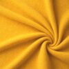 Ochre lambskin fleece in 100% polyester, 240 g/m²