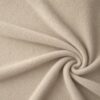 Sand lambskin fleece in 100% polyester, 240 g/m²