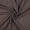 Upholstery velour in mid grey arranged in soft folds