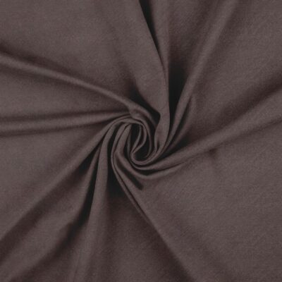 Upholstery velour in mid grey arranged in soft folds