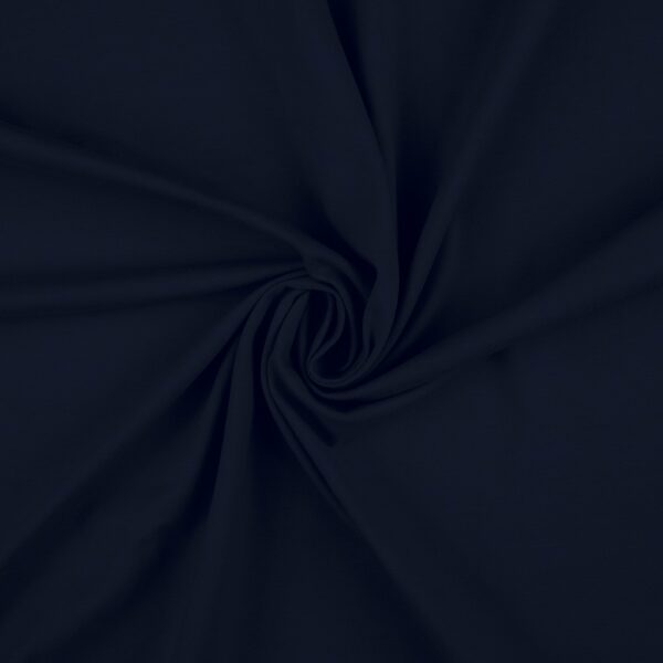 Dark navy upholstery velour laid in soft folds
