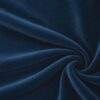 Velour teräksensininen pehmeillä laskoksilla