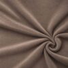 Velour taupe pehmeillä laskoksilla